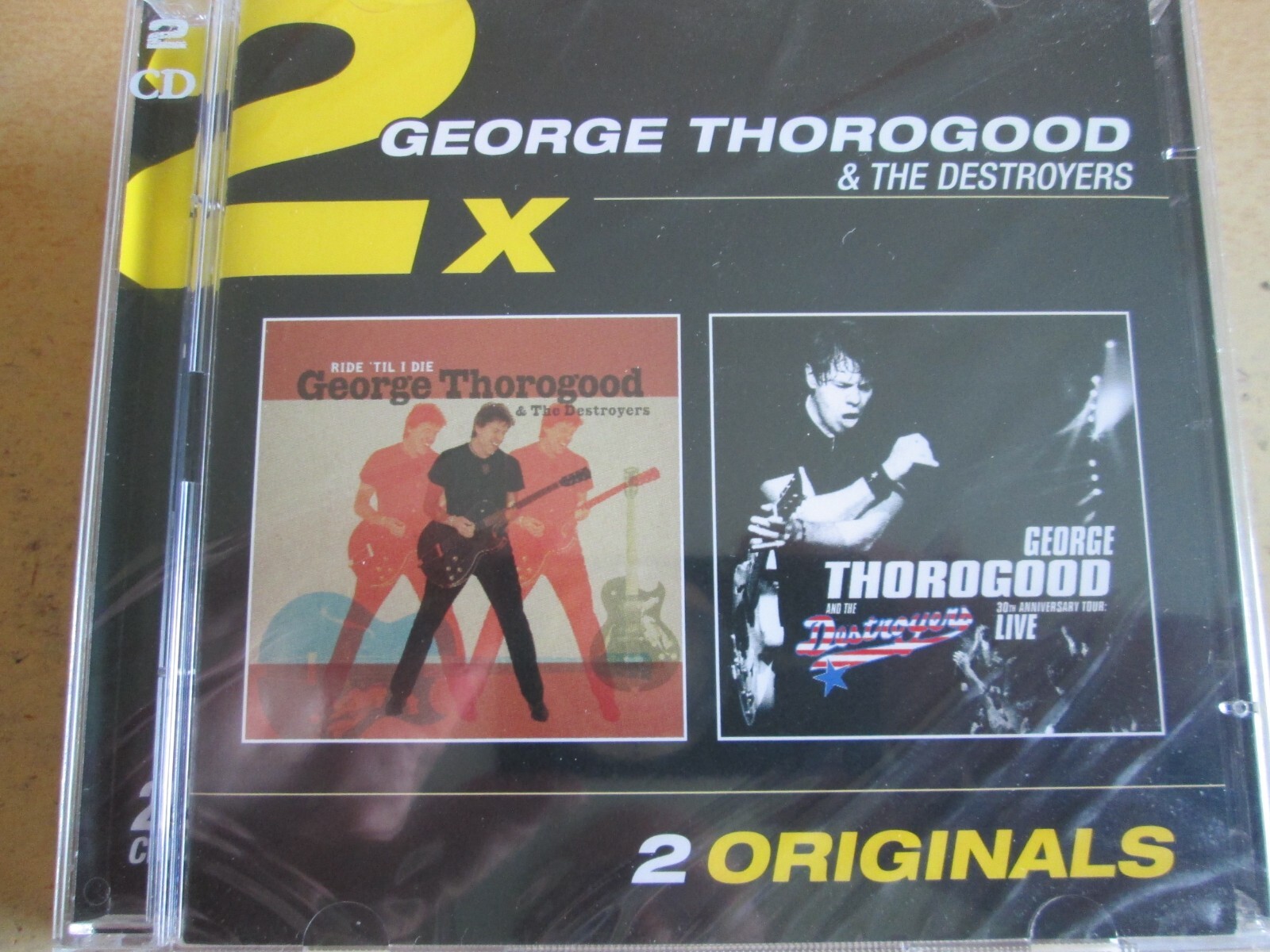 George Thorogood & Destroyers - Ride 'til I Die/30th Anniversary Tour (2CD)  NEW