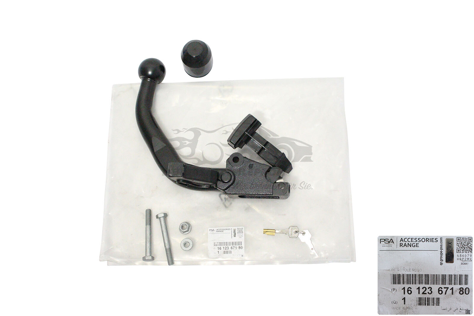 Original Kugelkopf für RDSO-Anhängerkupplung für Citroen Jumpy  