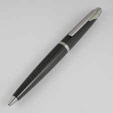 dunhill AD1800 Carbon Fibre Ballpoint Pen (used) FREE SHIPPING WORLDWIDE