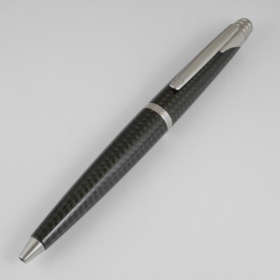 dunhill AD1800 Carbon Fibre Ballpoint Pen (used) FREE SHIPPING