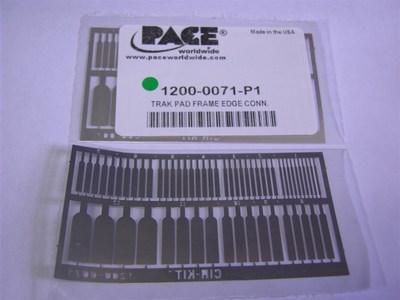 1 Pace 1200-0071-P1 Non-ThermoBond Track Pad Edge Connector Frame