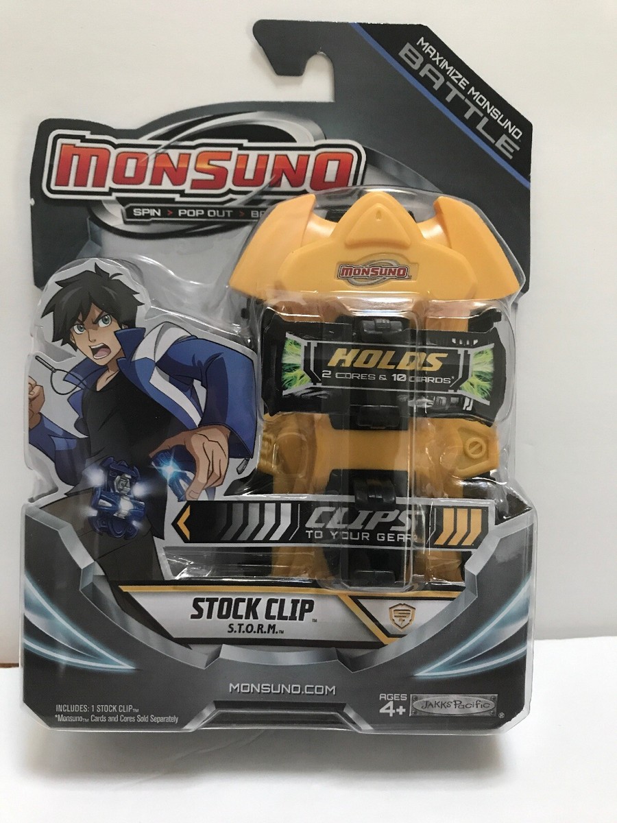 MARK&LONA - ラッセルノ☆RUSSELUNO Monsuno Stock Clip Wave S.T.O.R.M , yellow and black color