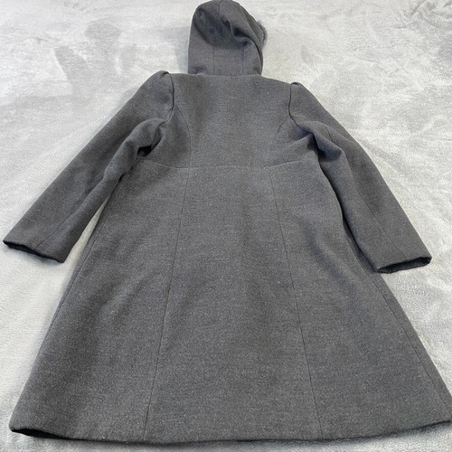 Rothschild Coat Big Girls L/14 Hooded Pinwheel Snap Button Winter Pocket Peacoat - Picture 13 of 23