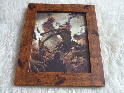 10x8 gerahmter Originaldruck Nerd Block Court of the Dead Horror Sammlung #7