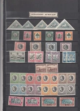 SOUTH WEST AFRICA 1926-1973 nice MH collection (CV $500 EUR460)