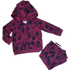 GAP Disney Toddler Mickey Print Hoodie and Pull On Jogger Set Sz 4 and 5 Years