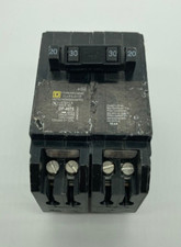HOMT2020230 Homeline Quad Two 1 Pole 20 Amp One 2P 30 Amp Plug In Tandem Breaker