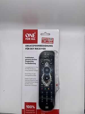 One For All TV-/Universal-Fernbedienung URC1635 Ersatzfernbedienung SKY B-Ware