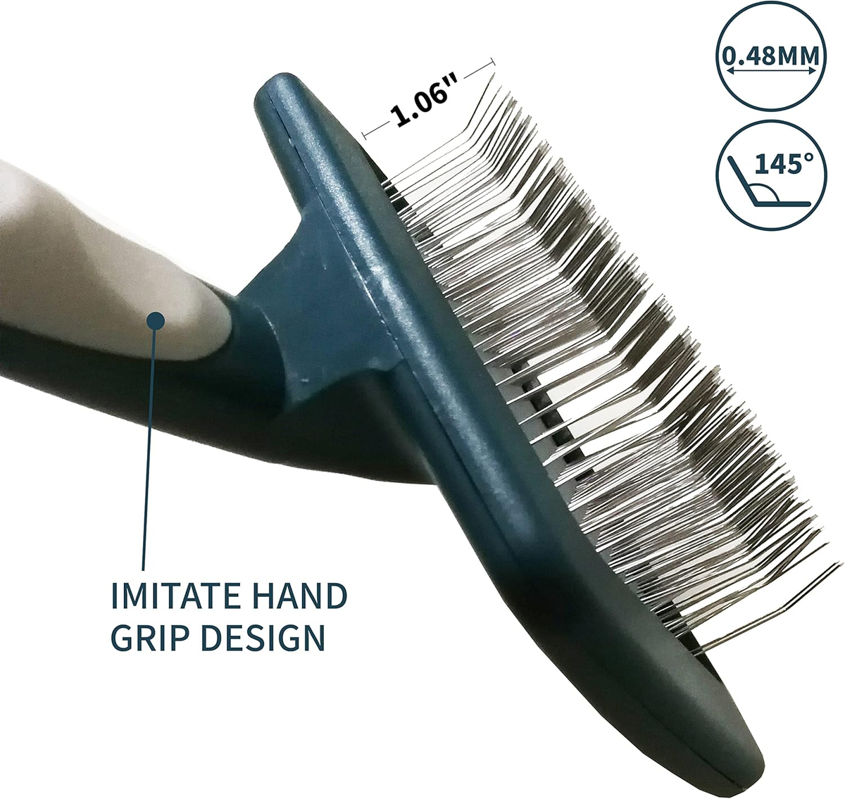 Slicker Brush Dog Dog Brushes For Grooming Large Ergonomic Slicker