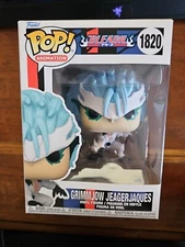 Funko Pop! Bleach Grimmjow Jeagerjaques Figure 1820 **FREE SHIPPING**