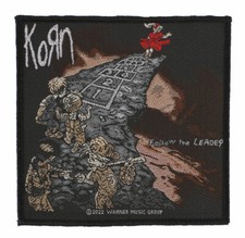 Korn - Follow The Leader gewebter Aufnäher w...
