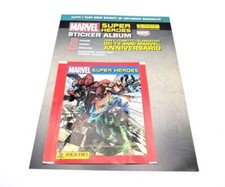 PANINI 25 Packets Marvel Super Heroes Stickers Free 2017 Lucca Comics