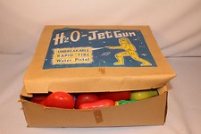 1960's H2O-Jet Water Guns, Full Case with Display Box