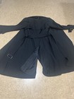 COLLECTION RUNWAY FALL 2006 TRENCH COAT JACKET NWOTGS BLACK SZ 8 — photo 4