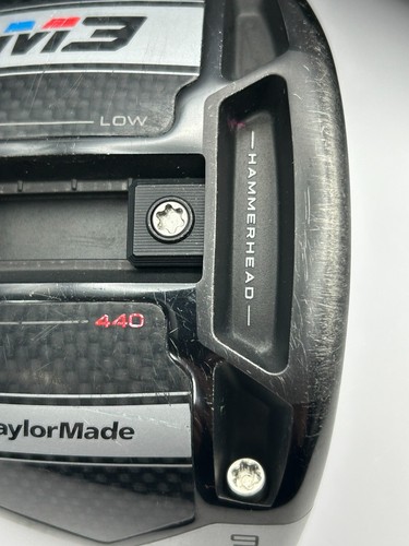 TaylorMade M3 440 9.0 driver head with head cover right handed from japan 1421 - Picture 19 of 24