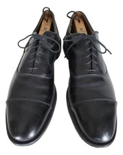 Allen Edmonds Mens Park Avenue Black Oxford Dress Shoes 11.5B