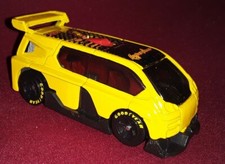 Hot Wheels Hyperliner (2001 Malaysia) Diecast Car-Yellow, Mattel, Some Wear