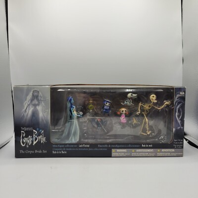 Tim Burton's Corpse Bride ミニフィギュアセット McFarlane Tim Burton's Corpse Bride Mini Figure Set Land of the