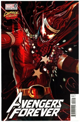 Avengers Forever (2022) #4B NM 9.4 Stephanie Hans Carnage Variant Cover