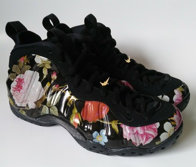 nike foamposite rose gold