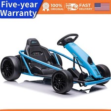     24V Go Kart 300W 2 Extra Powerful Motors 9Ah Large Battery for Kids 8-12 Year