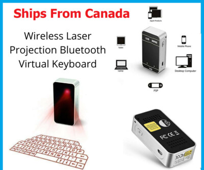 Bluetooth laser projection virtual keyboard