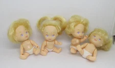 Quints Dolls Blonde Tyco Vintage 1990  Dolls Blonde & Blue Eyes Lot Of 4