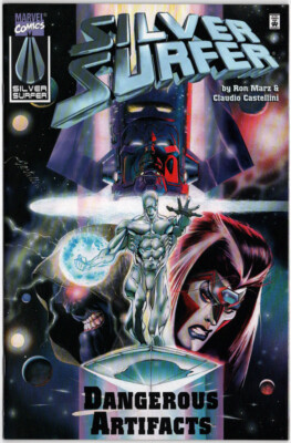SILVER SURFER DANGEROUS ARTIFACTS 1 Marvel Comics 1996 THANOS 1st White Raven