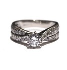 GIA 14k yellow gold 1.27ct round diamond engagement ring 4.4g estate womens rare — photo 3