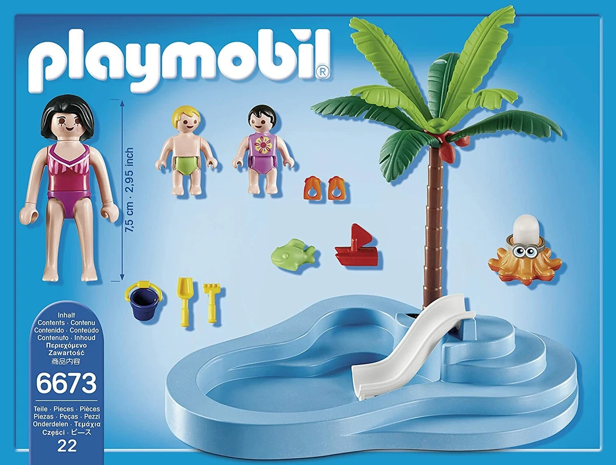 PLAYMOBIL 6673 Baby Pool With Slide New sealed OOP eBay