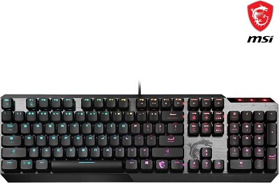 MSI Vigor GK50 Low Profile Mechanische Gaming-Tastatur (DE-Layout) QWERTZ