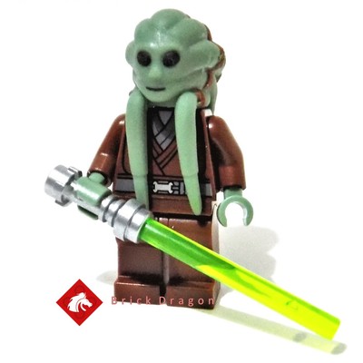kit fisto lego minifigure