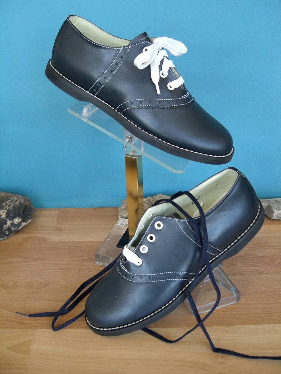 Willits Navy School Saddle Shoes US womens 9D