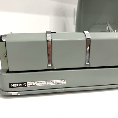 Hermes 3000 Typewriter - Rare! Made in Switzerland | eBay