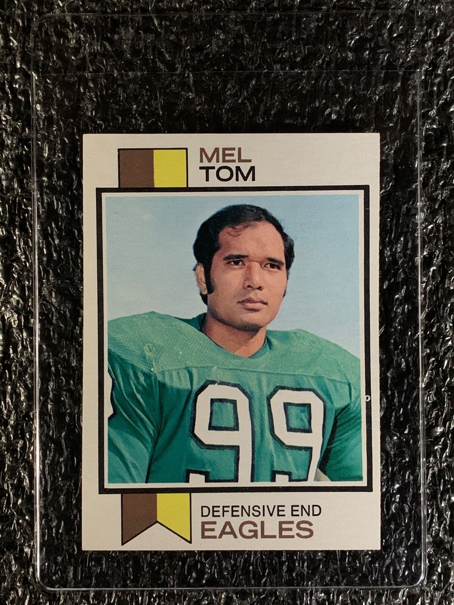 1973 Topps Football #8 Mel Tom NM | eBay