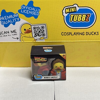 Mini Tubbz Cosplay Ducks- Back to the Future Marty McFly Figure