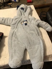 BEBE d' AMOUR PUPPY SNOWSUIT / BUNTING    0-3 months