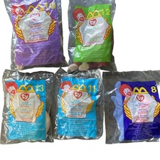 Ty Beanie Babies McDonald  s Happy Meal Toys Lot Of 5