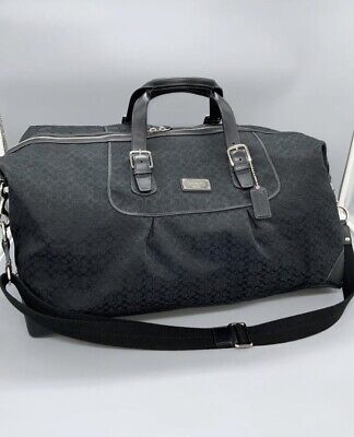 COACH VOYAGE SIGNATURE CABIN DUFFLE BAG LUGGAGE SUITCASE COACH VOYAGE SIGNATURE CABIN DUFFLE BAG LUGGAGE SUITCASE