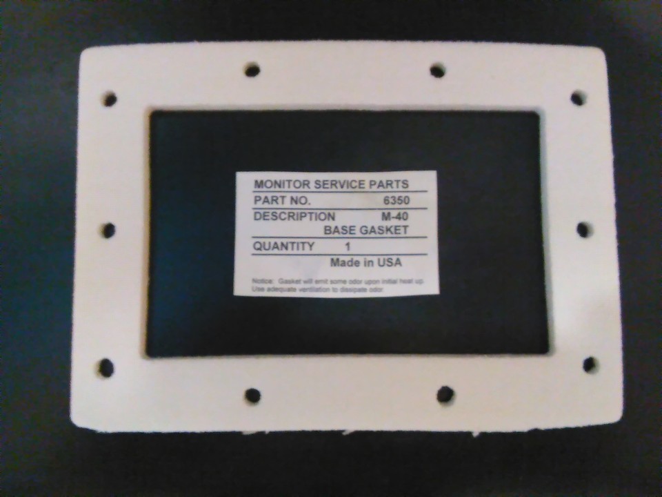 Monitor Heater Parts # 6350 Base Gasket for Monitor 2400 Monitor 441 ...