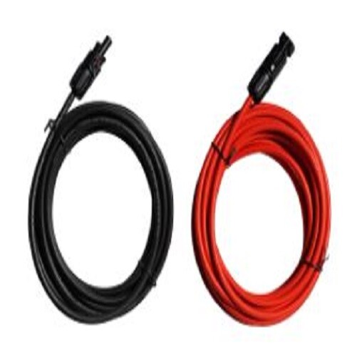 Coppia Cavi Solari KBE Solar 8mt Rosso e Nero 6mm foto 2