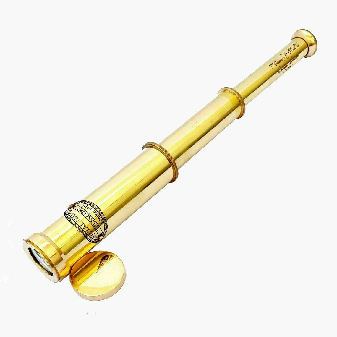 Collapsible brass sale telescope