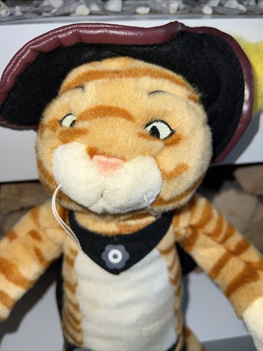 Shrek 2 Gatto con Stivali Beverly Hills Teddy BearCo 2003 Giocattolo Morbido Vintage Posabile❤️ - Foto 3 di 10