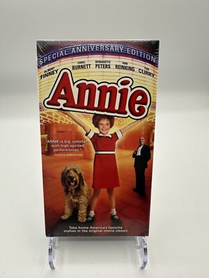 Annie VHS Tape New  SEALED in Original Packaging Special Anniversary Edition