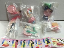 Bandai LAMU Lamù Urusei Yatsura Serie 3 HG Gashapon SET di 6 Pupazzetti, 2001
