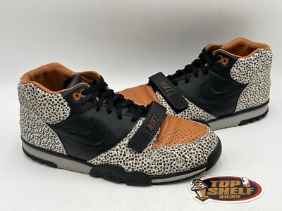 Nike Air Trainer 1 Mid Safari 2012 Size 11.5 Authentic Rare Vintage Animal | eBay
