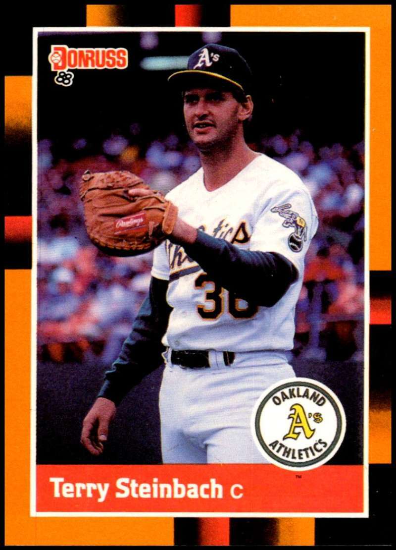 1988 donruss terry steinbach For Sale - MAVIN