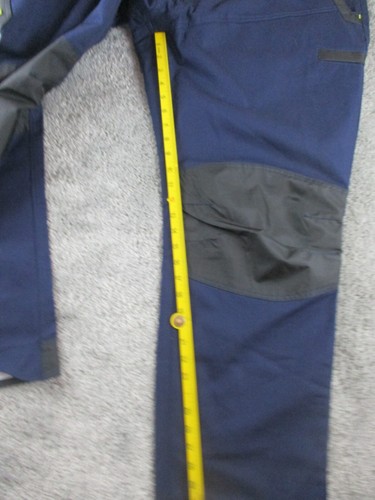 Bisley Drill/Work Tradie Pants 122S 48S W46 L33 FLX & MOVE Navy Blue Cotton New - Picture 12 of 17