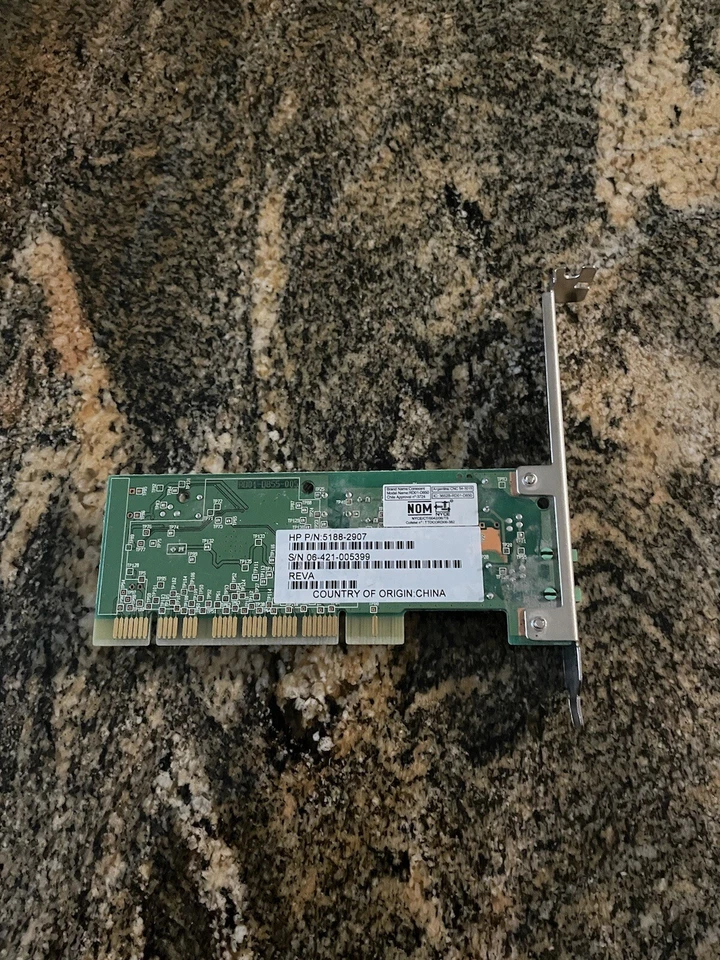 PC Fax card - Conexant RD01-D850 V.92 Data/Fax PCI Modem 56 Kbps 5188-2907 - Image 4 of 4