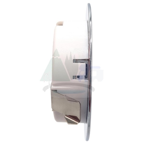 DIMATEC 12V LED FOCO TÁCTIL ENCENDIDO/APAGADO 68MM CARAVANA AUTOCARAVANA AUTOCARAVANA CROMO - Imagen 5 de 10